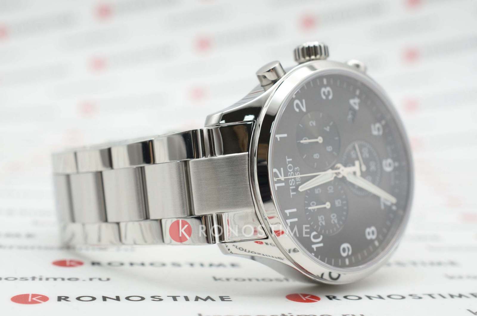 Tissot T1166171105701 мужские часы застежка крупным планом